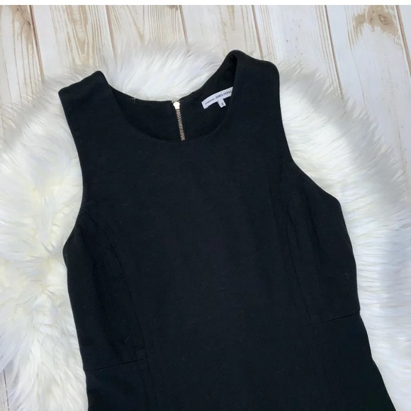 James Perse Sheath Dress Crewneck Tencel - Picture 2 of 7